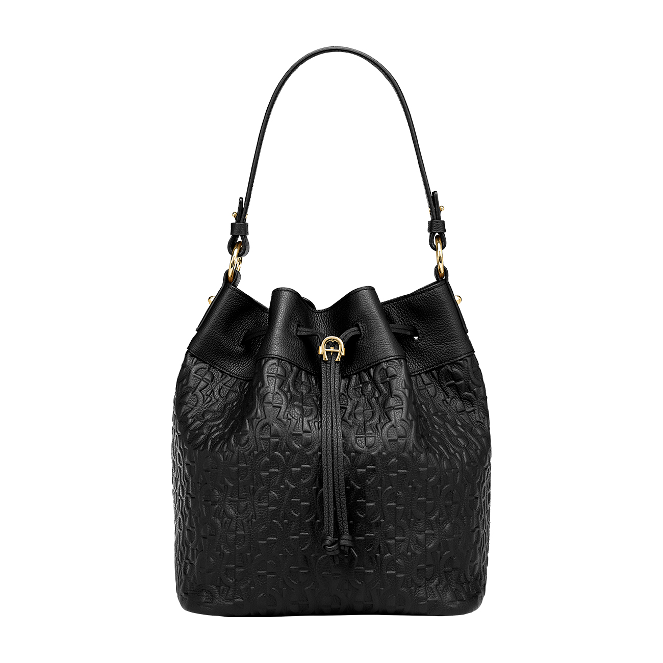 Tara Crossbody Bag Logo M black Bags Women Aigner