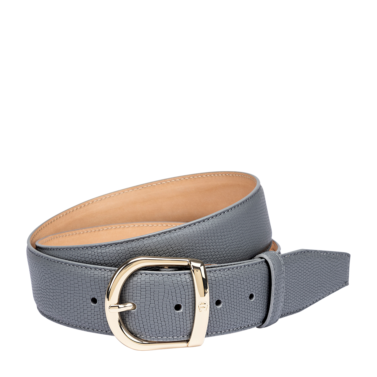 Casual Belt 4cm concrete grey - Belts - Special offers Women