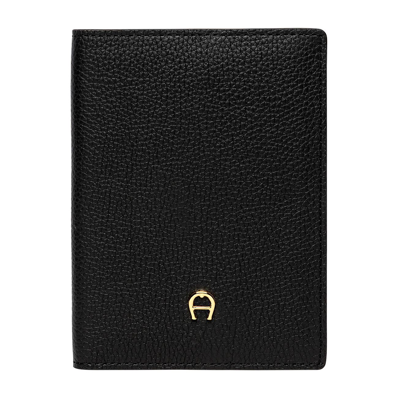 Fashion check and passport cover black Wallets Men AIGNER Club