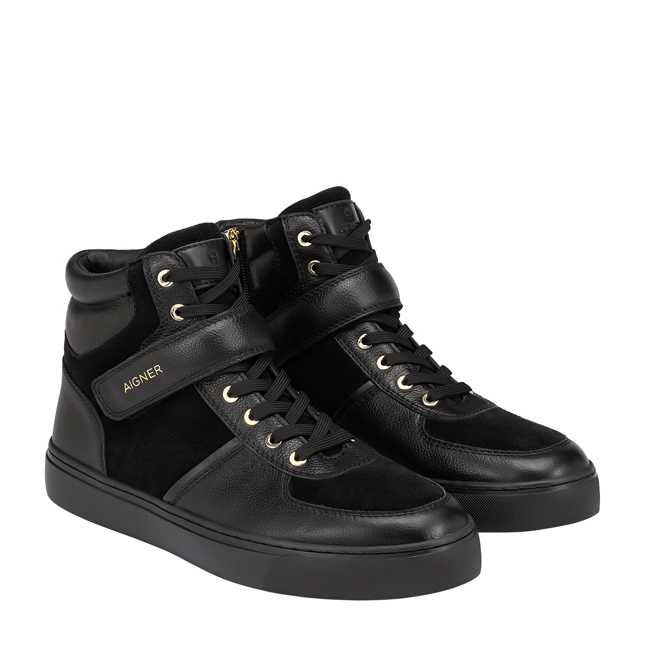 David Sneaker black Shoes Special offers Men AIGNER Club