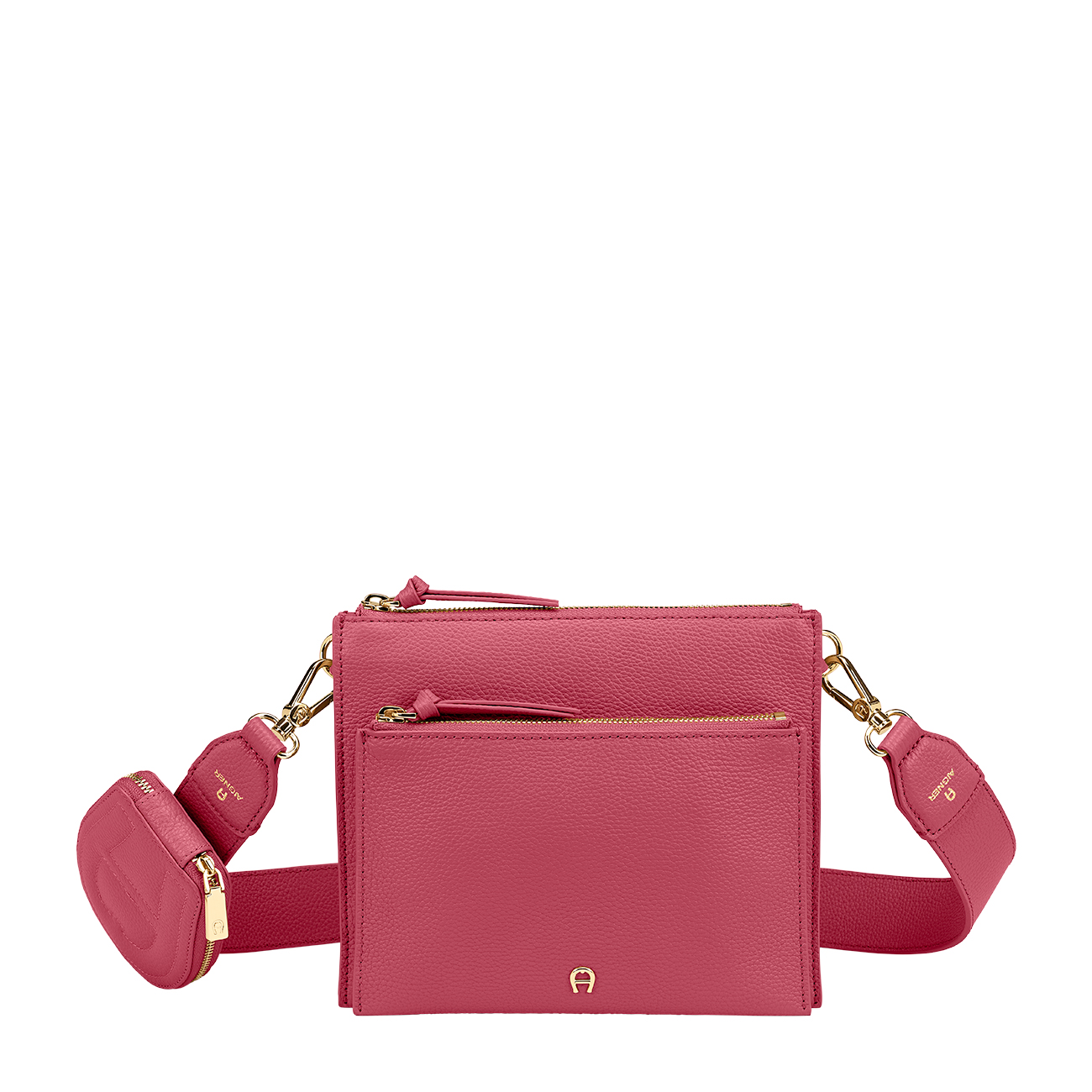 Dooney & Bourke Handbag, Saffiano Small Zip Crossbody - Ivy