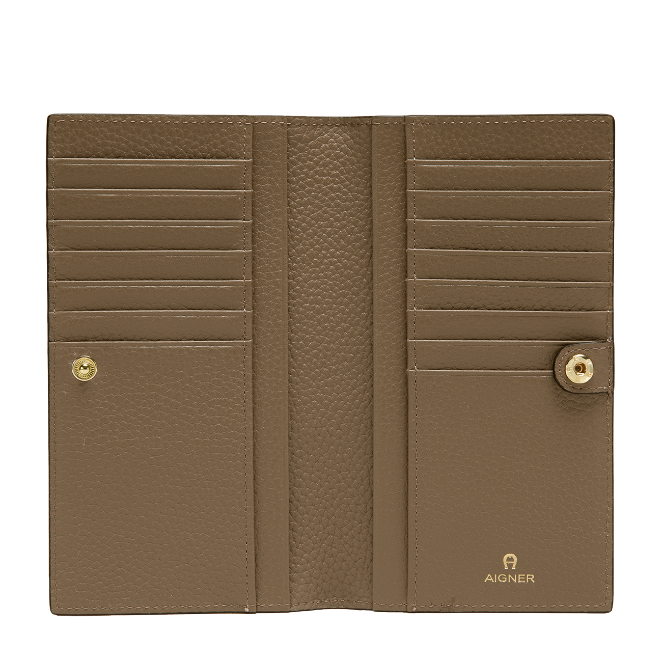 Delia bill and card case taupe Wallets Women AIGNER Club