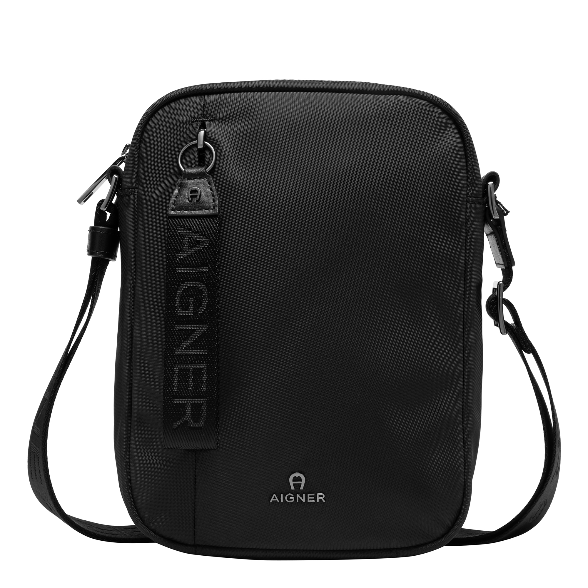 Handy leather bags for men online Aigner