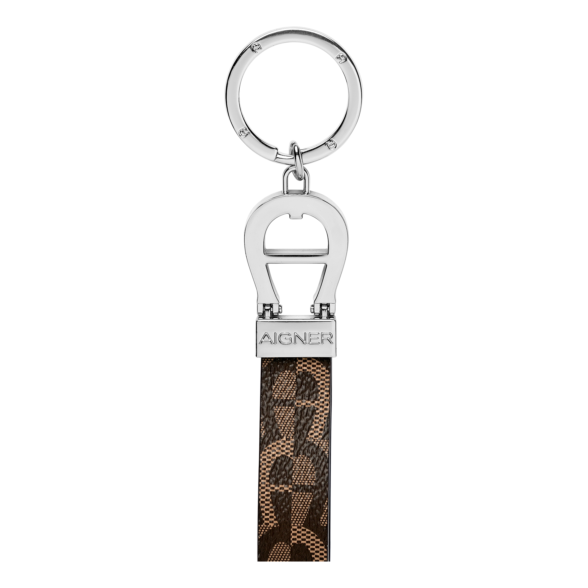 Logo Keyring fango Keychains Key Cases Men Aigner