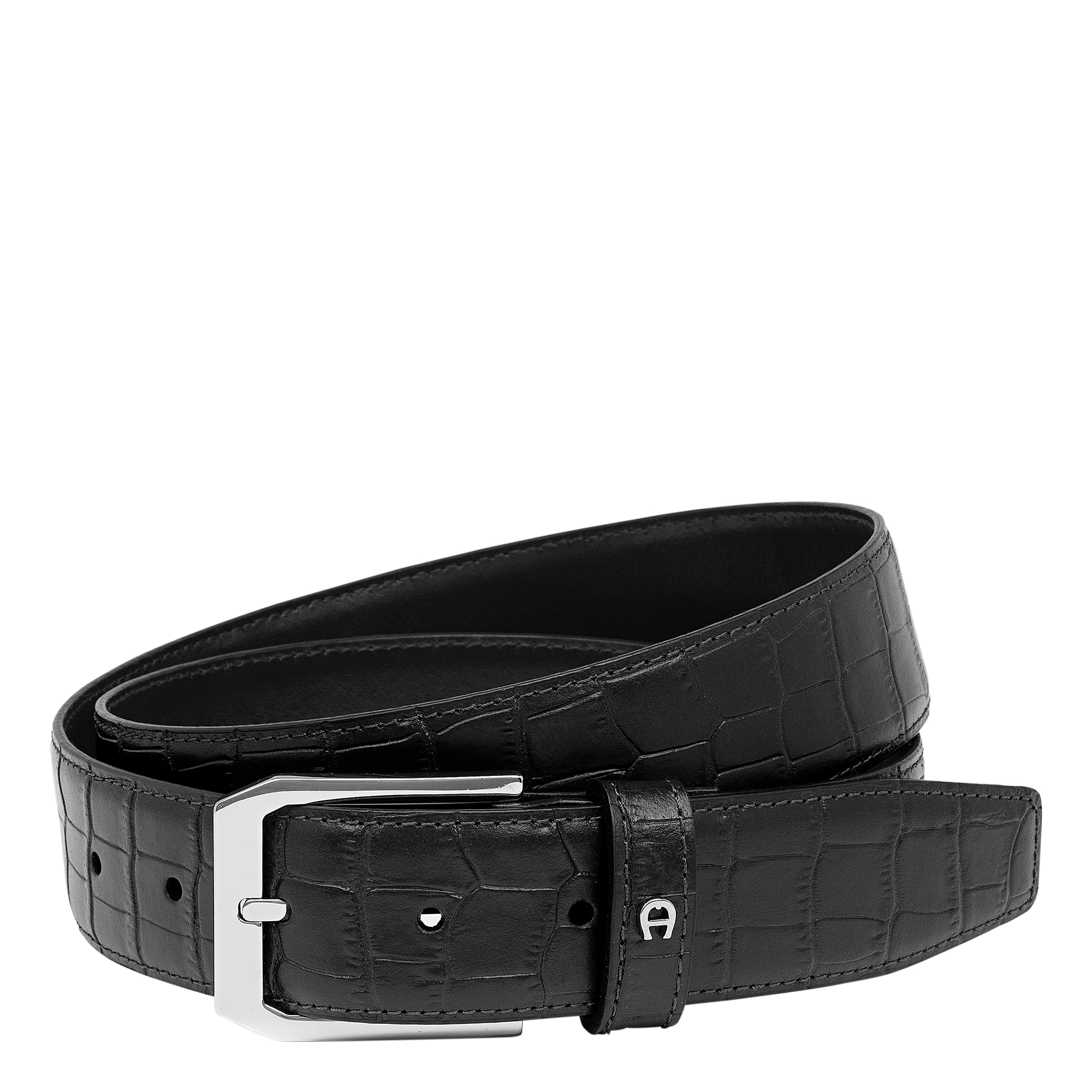 Business Belt 3.5 cm ebony Belts Special offers Men AIGNER Club