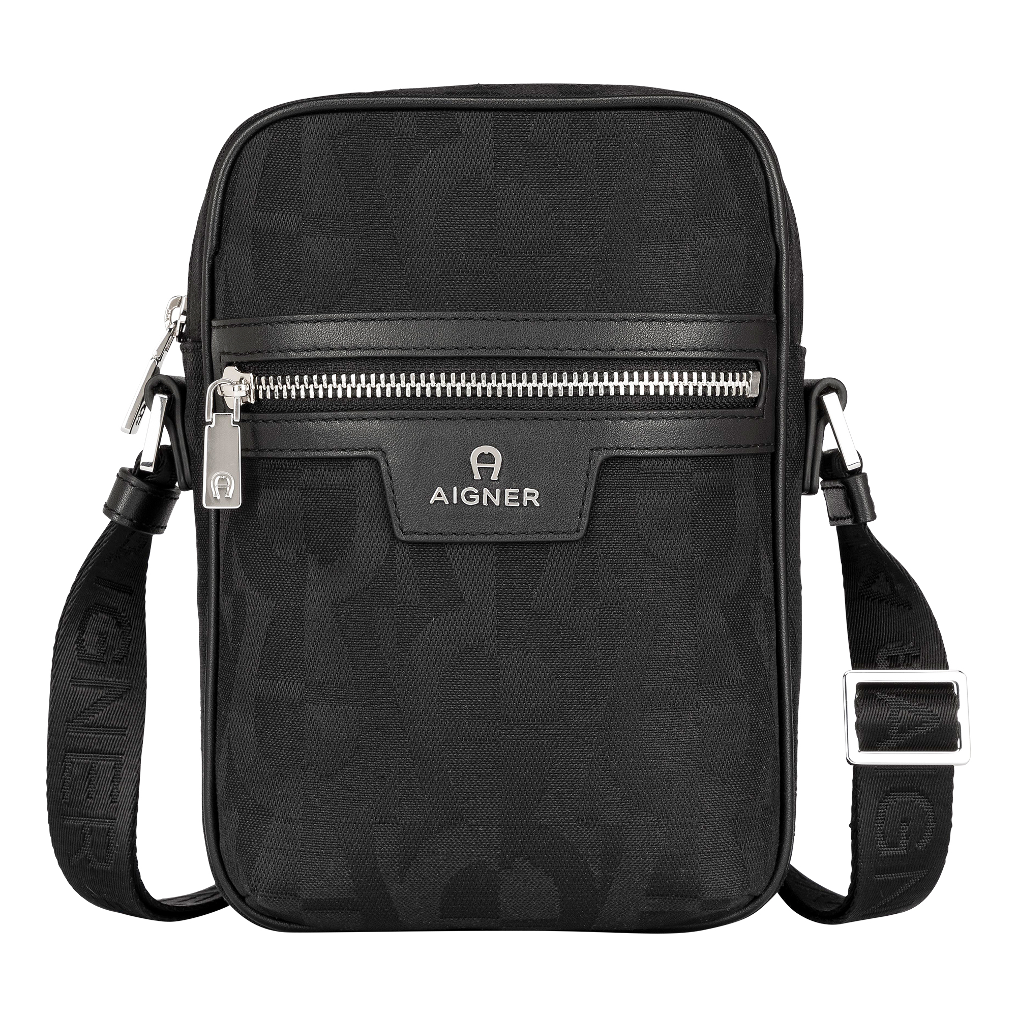 Handy leather bags for men online Aigner