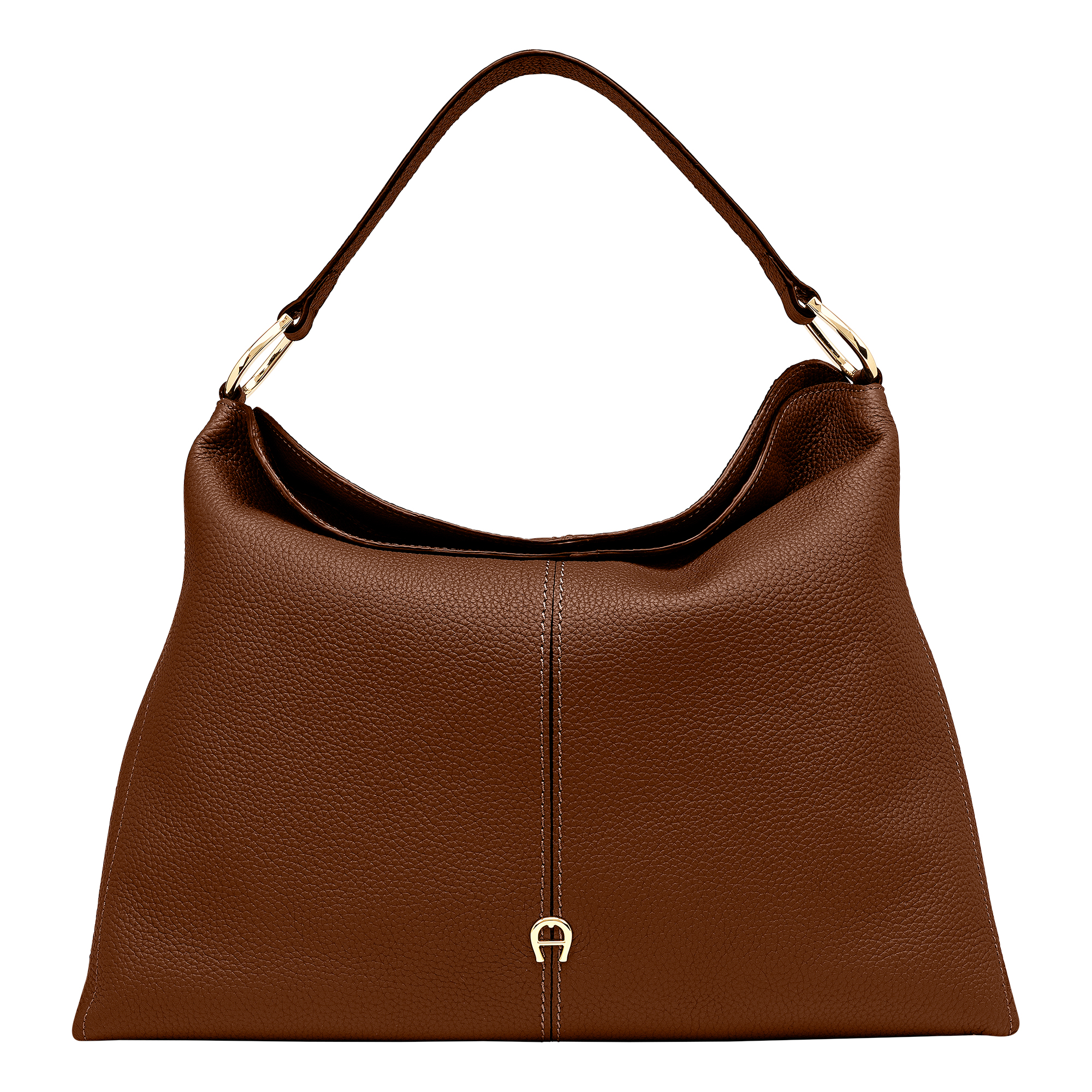 Savannah Hobo Bag L walnut brown - Bags - Women - Aigner