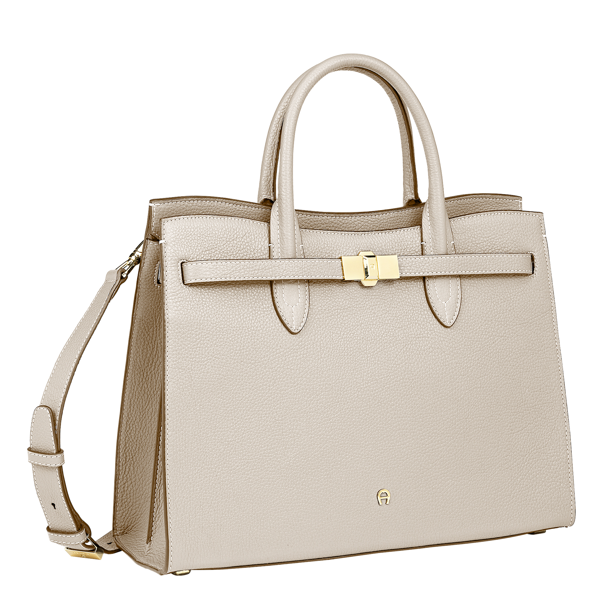 Farah Handbag L pearl white Bags Women Aigner