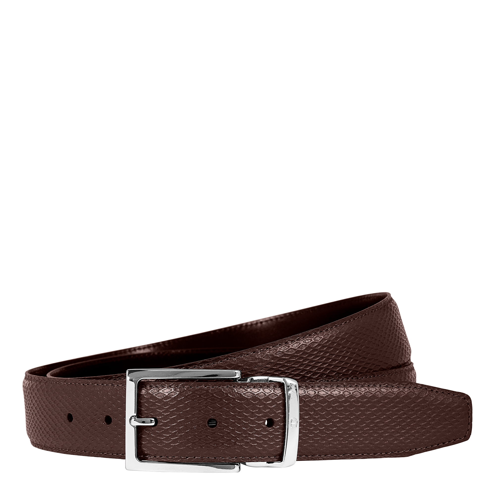 Quality leather belts for men online Aigner