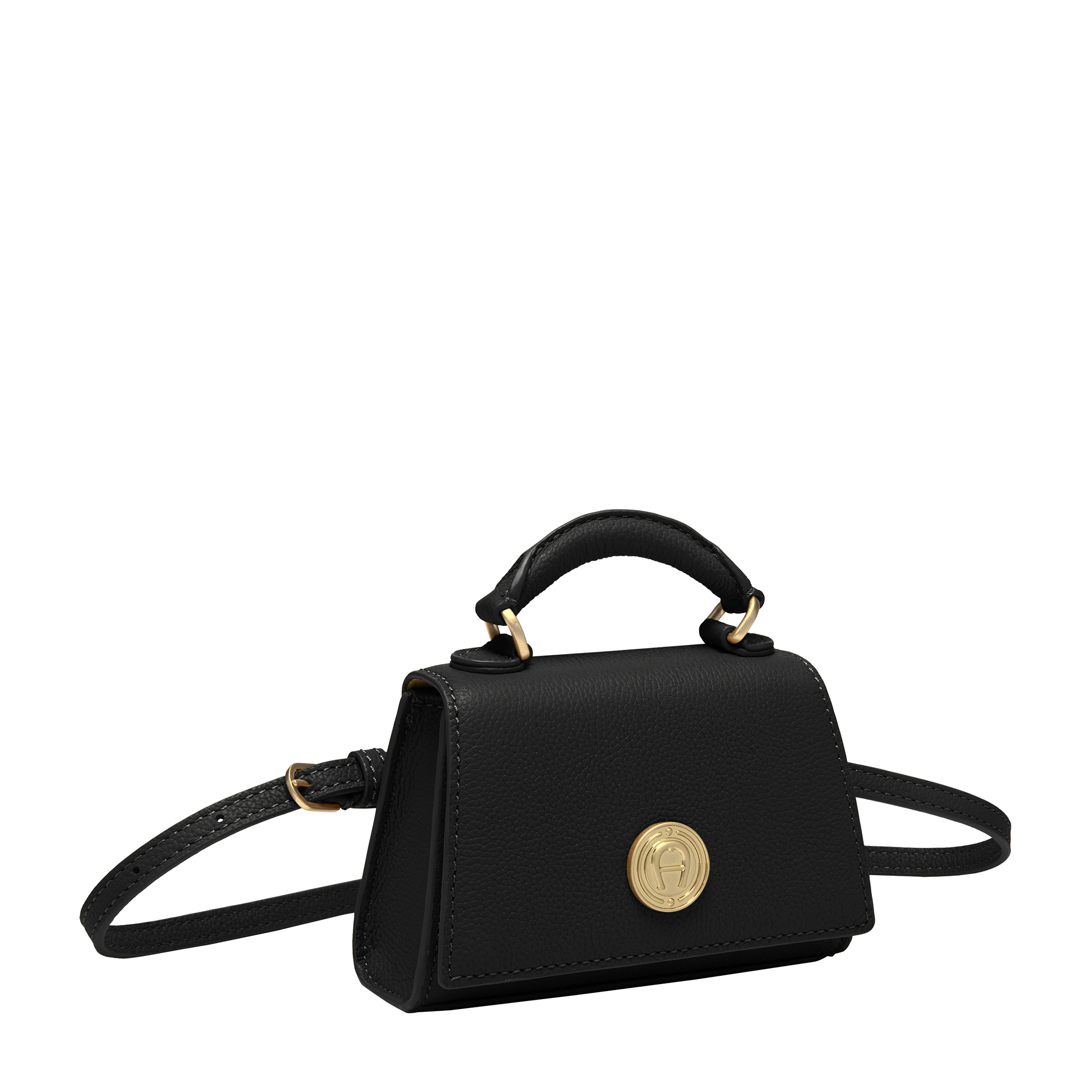 Leeloo Mini-Tasche Black Coloured - Lederaccessoires - Damen - Aigner