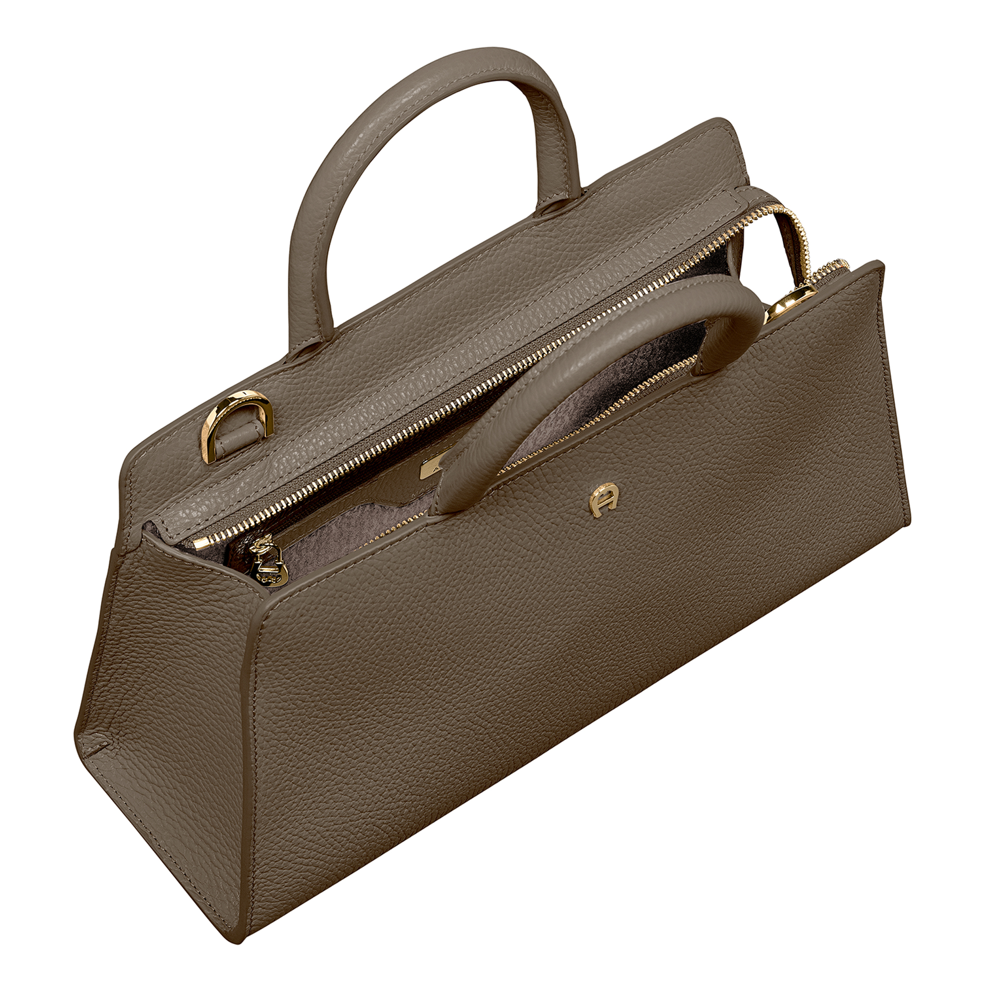 Cybill Handtasche Stretch M Coal Brown - Taschen - Damen - Aigner