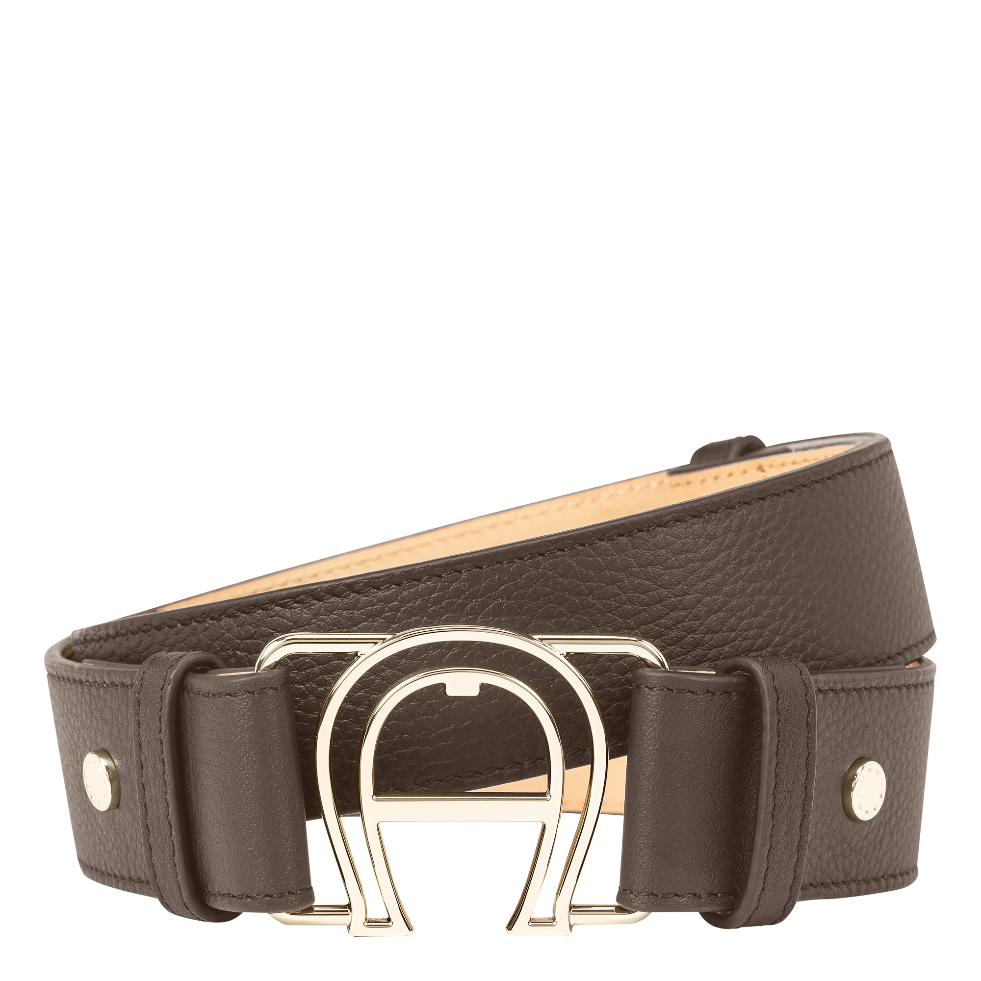 Quality leather belts for women online - Aigner