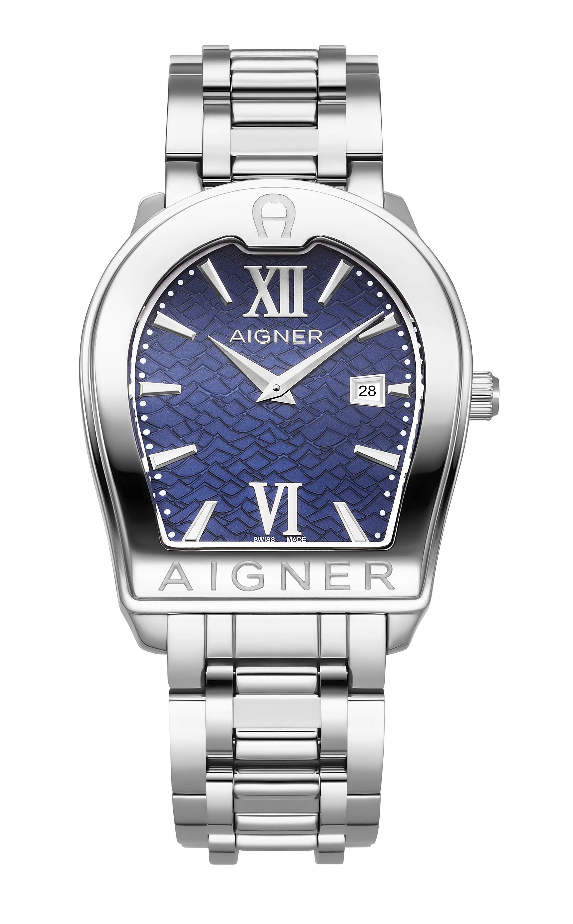 Men's watch Verona Due silver luxe blue - Watches - Men - Aigner