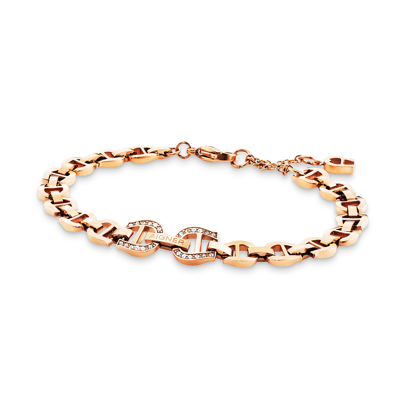 Logo bracelet gold coloured - Jewelry - Women - Aigner