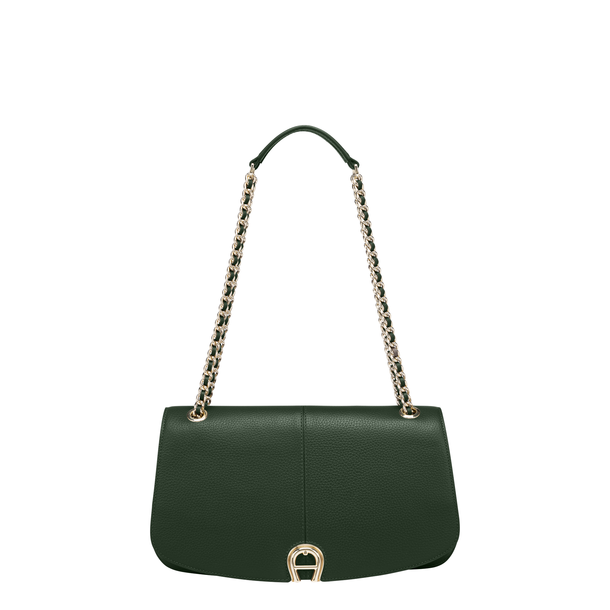 Marcella shoulder bag M coal brown - Bags - Women - Aigner