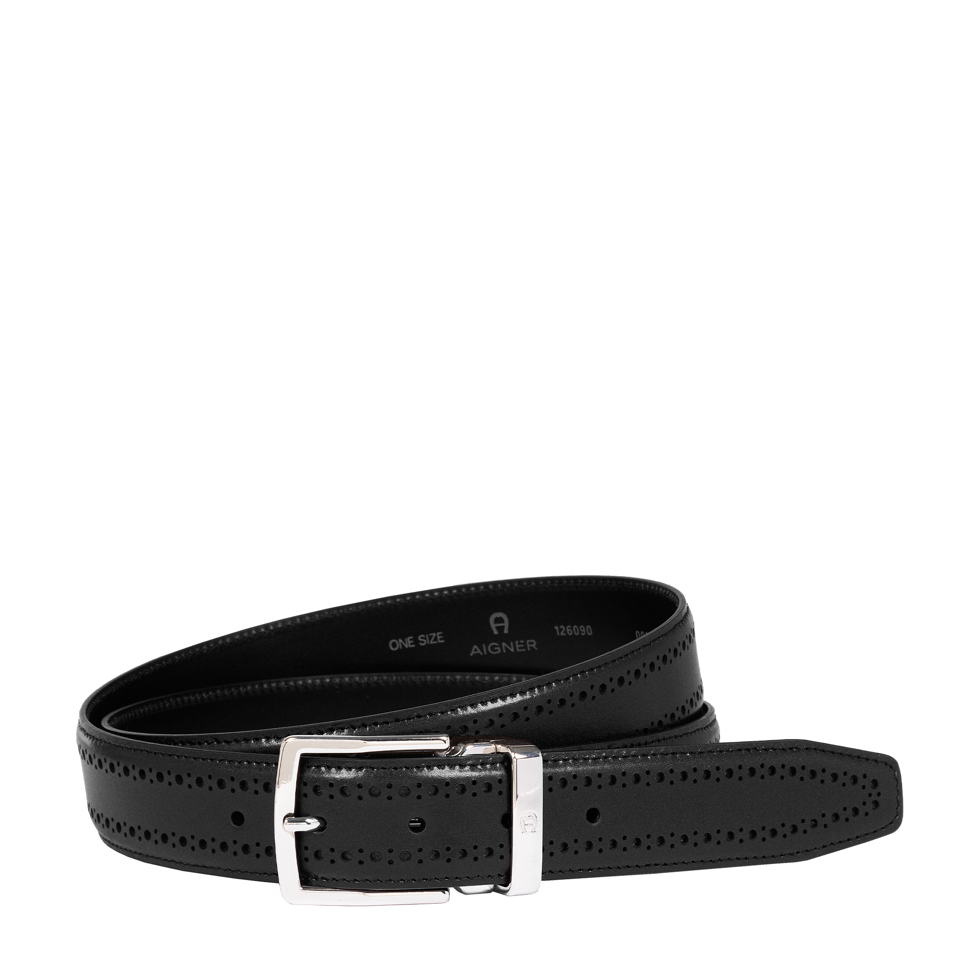 Business Gürtel 3,5 cm, Freesize Black - Gürtel - Herren - Aigner
