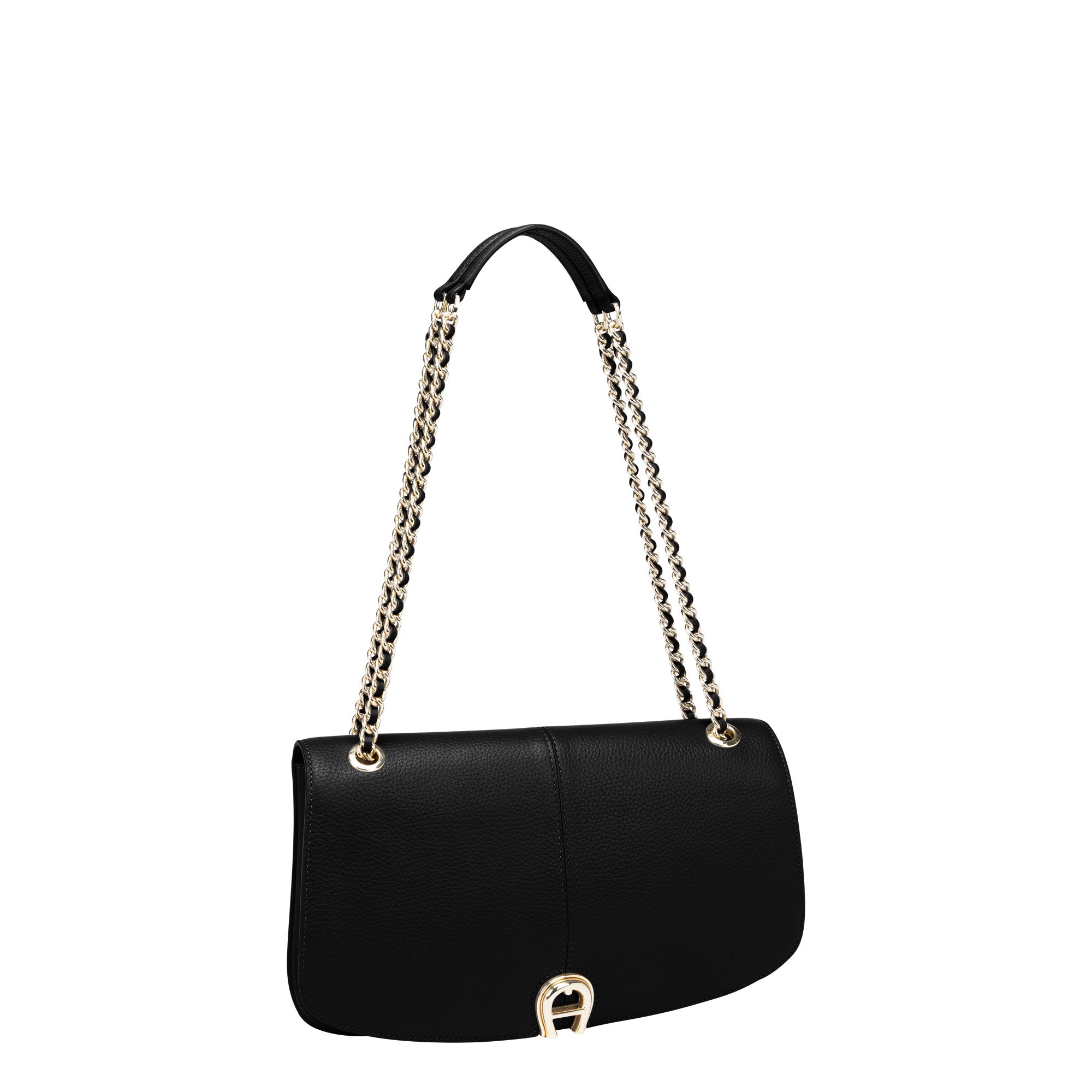 Marcella shoulder bag M black - Bags - Women - Aigner 