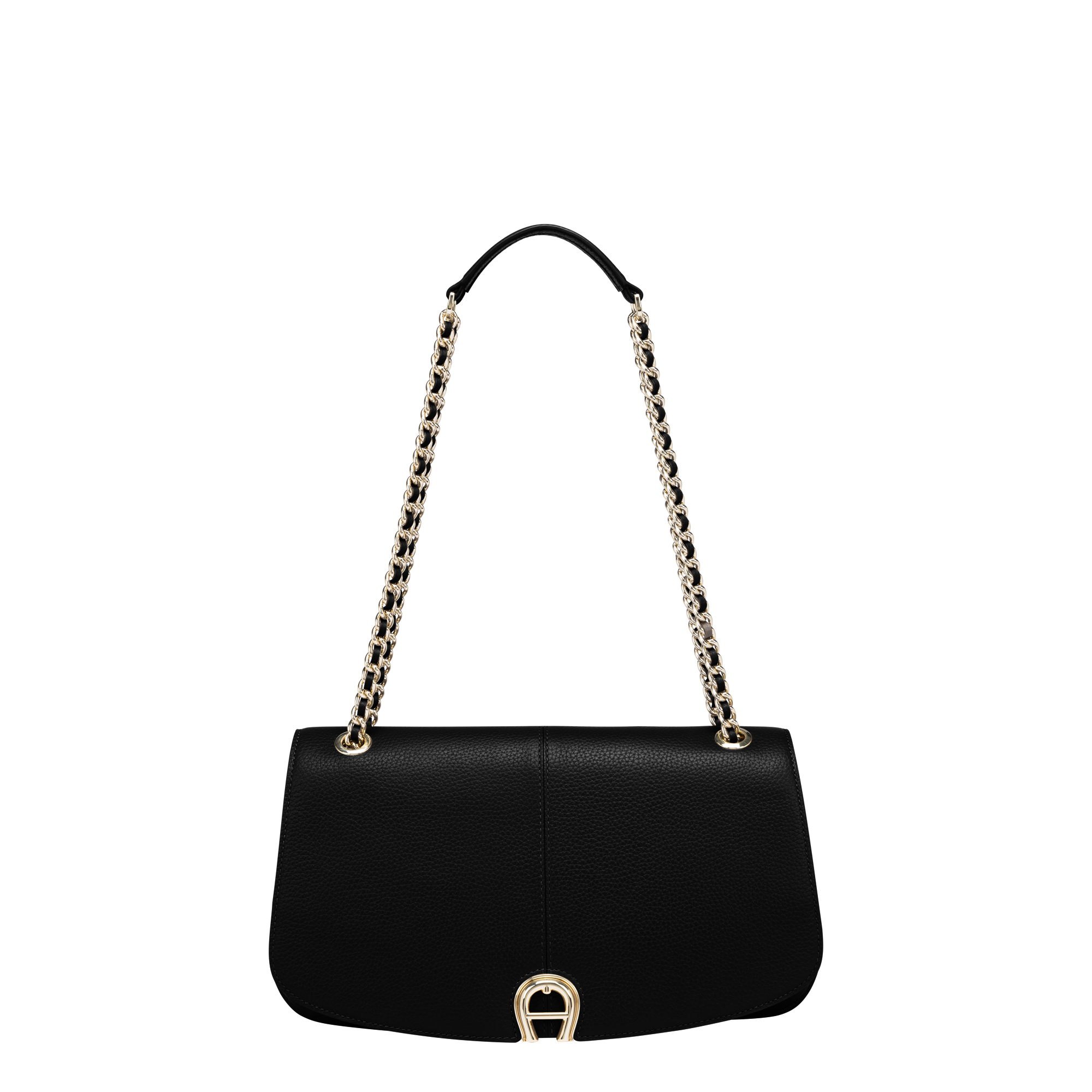 Marcella shoulder bag M coal brown - Bags - Women - Aigner