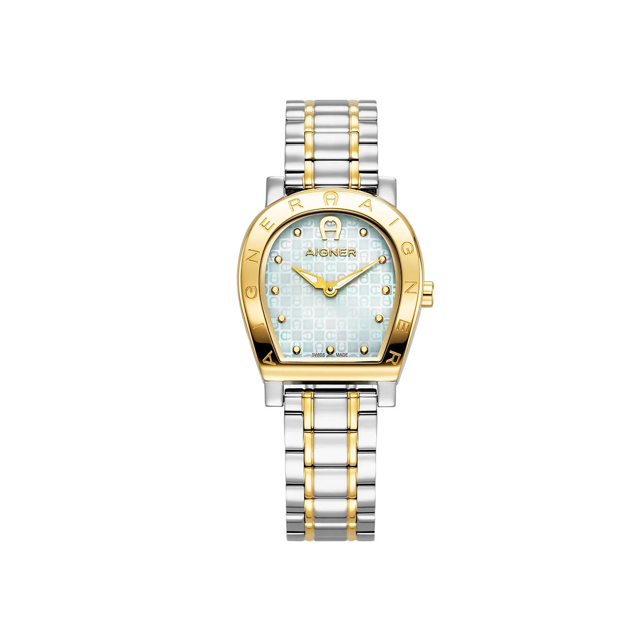 Aigner Damenuhr Daiana Silber-Gold multicolour