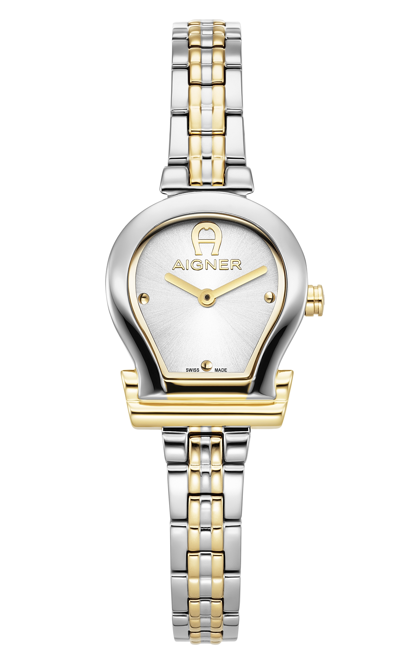 Aigner Damenuhr Tivoli Due gold-silber multicolour