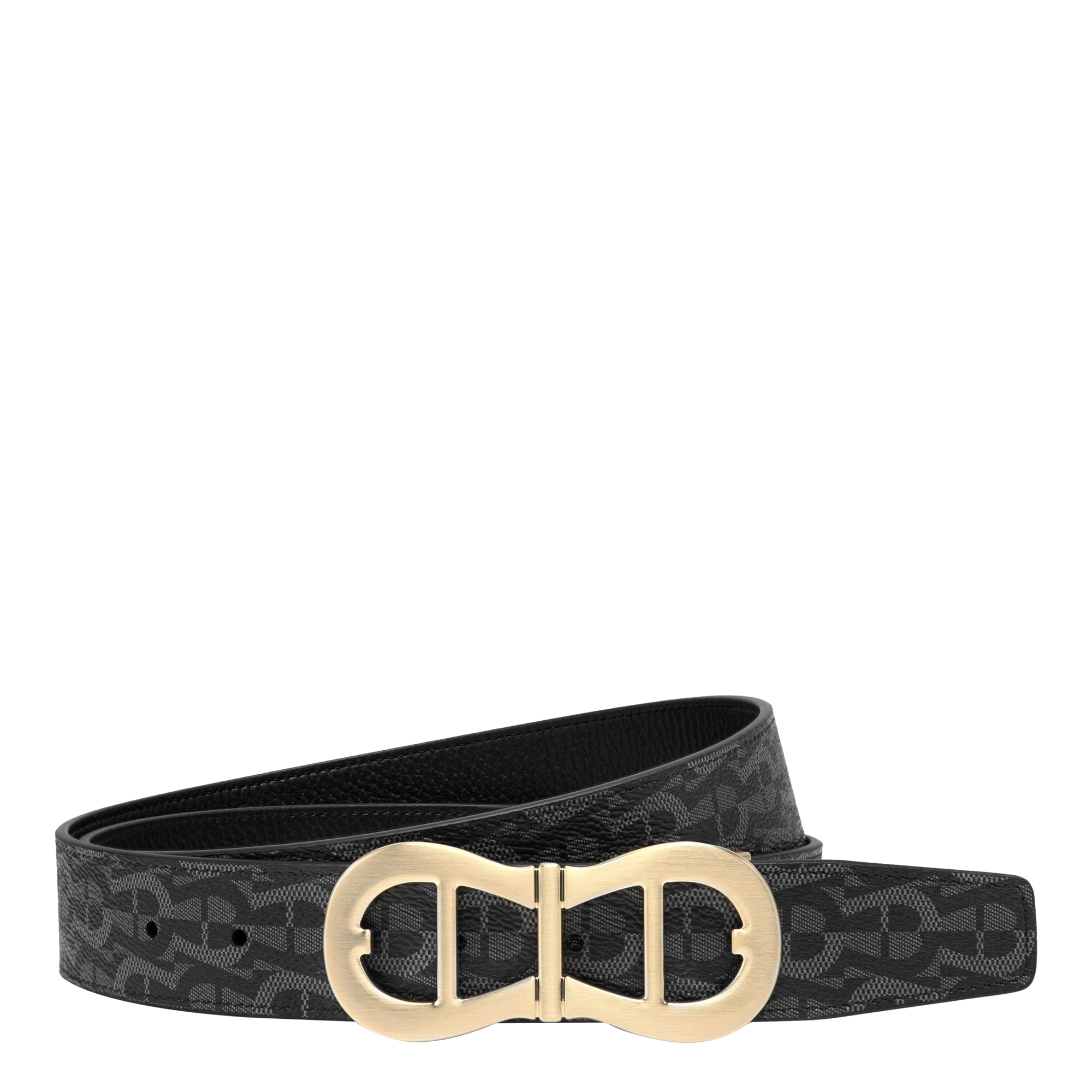 Aigner Business Wendegürtel 3,5 cm schwarz