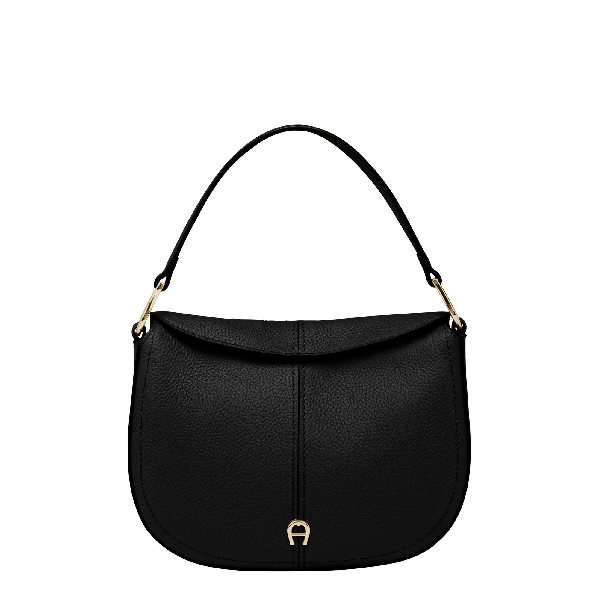【AIGNER】SAVANNAH Hobo Bag S/ショルダーバッグ Savannah hobo bag S black - Bags - Women - Aigner