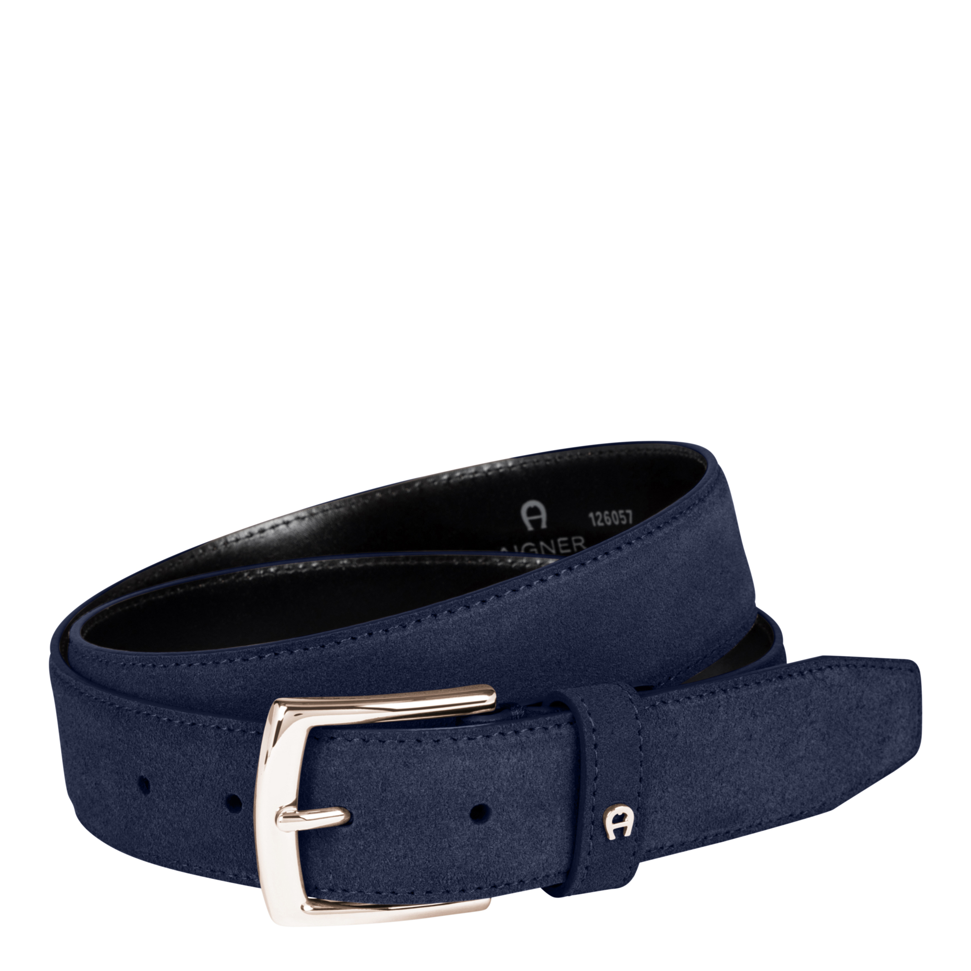 Aigner Business Gürtel 3,5 cm blau