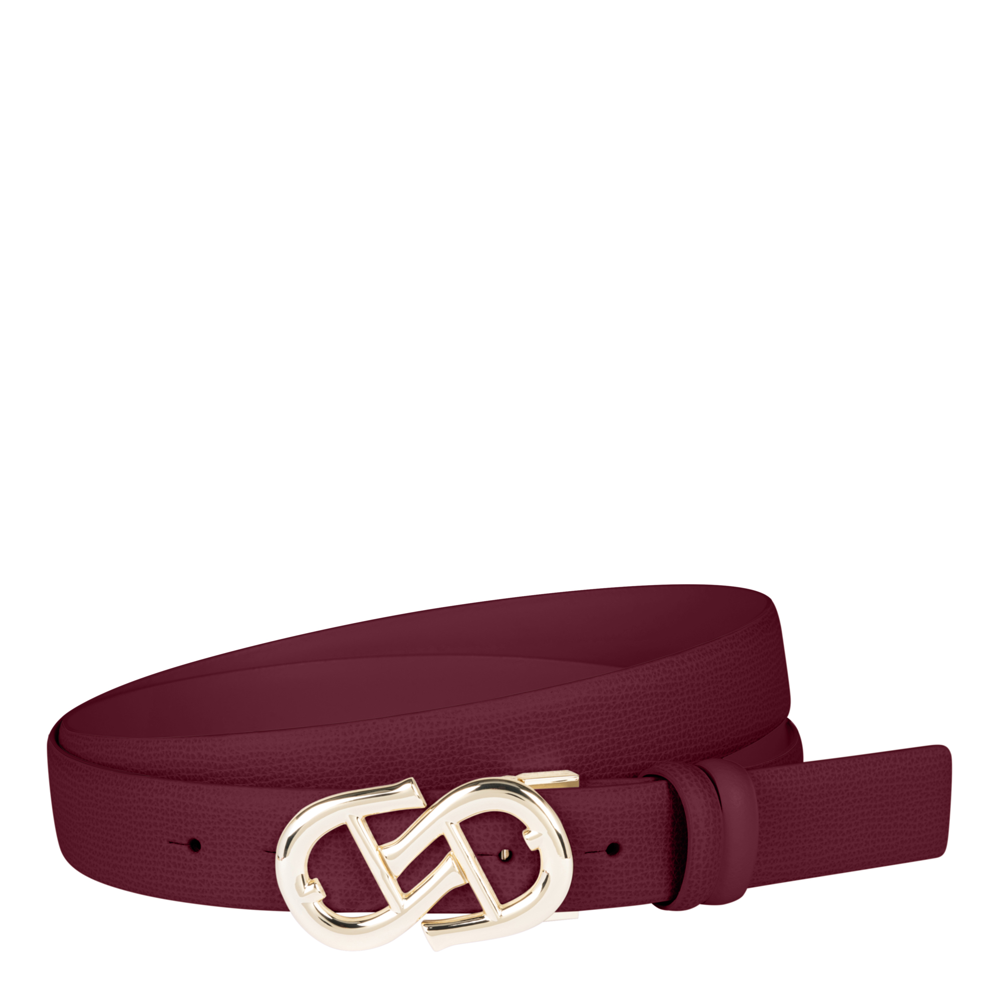 Aigner Logo Gürtel 3 cm, Freesize & Reversible antic