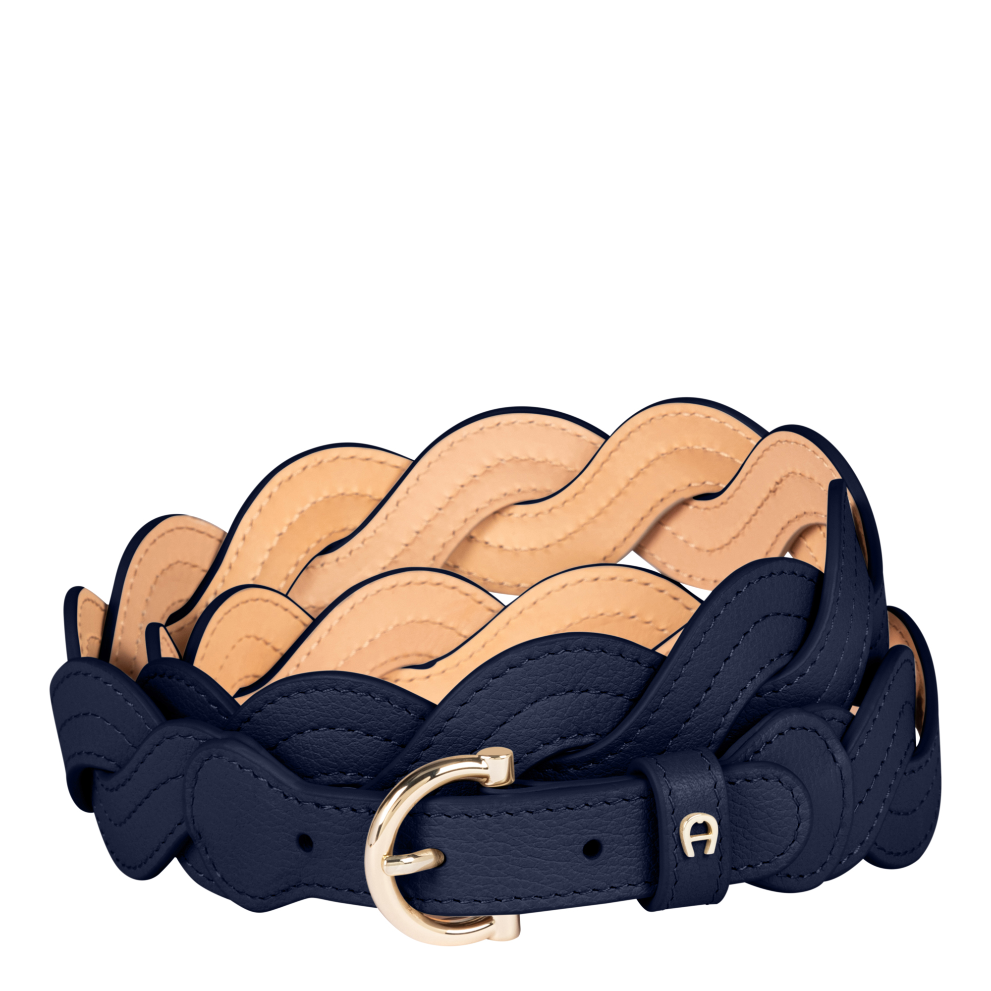 Aigner Fashion Gürtel 4 cm blau