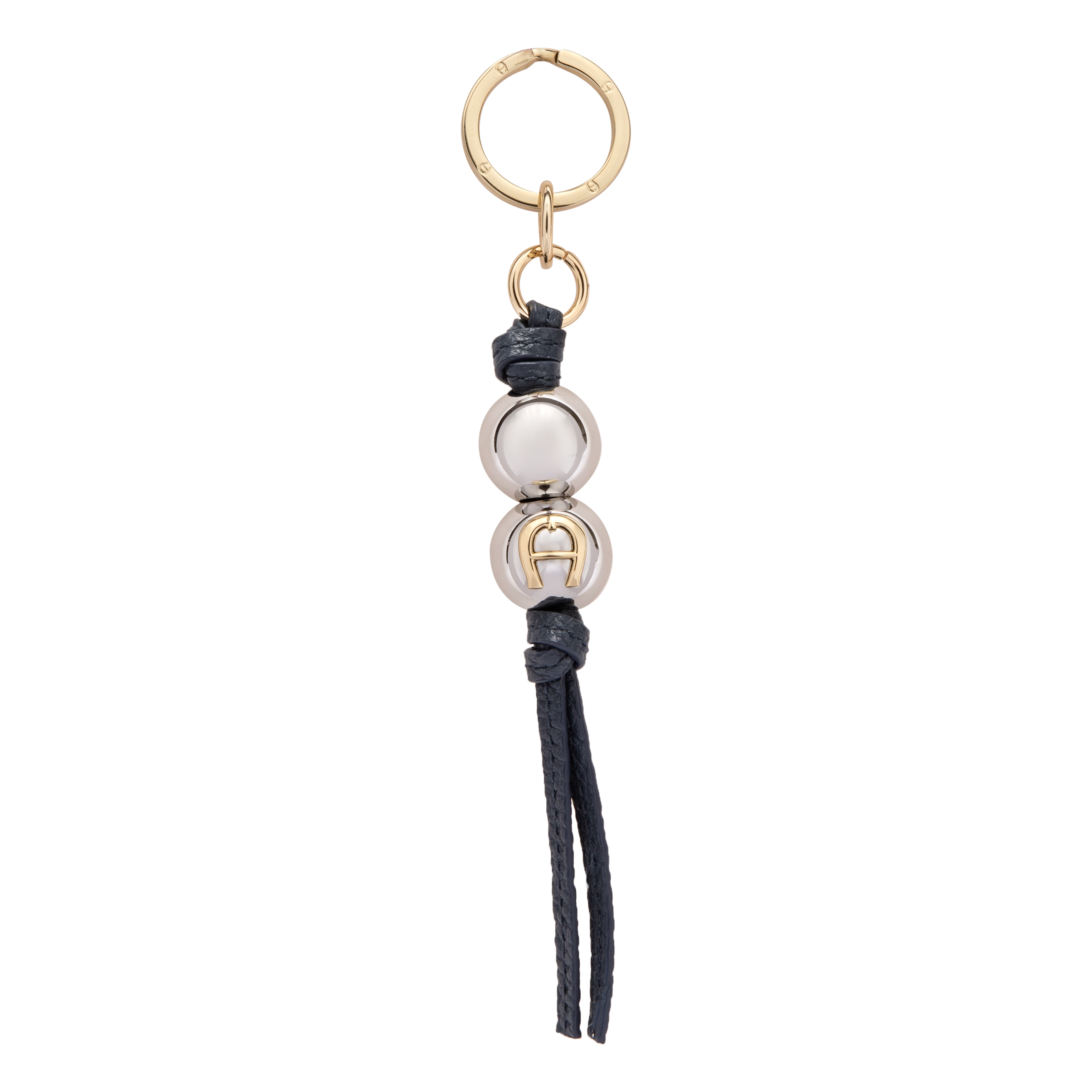 【AIGNER】FASHION Keyrings l - Heart, gold coloured Aigner Fashion Keychain Heart Schlüssel- & Taschenanhänger