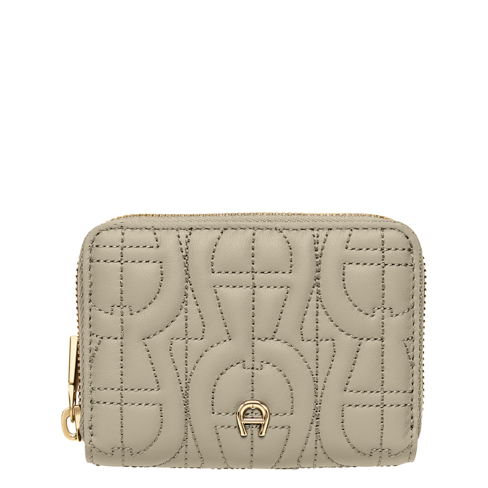 Aigner Diadora Logo Geldbörse Alpaca Beige
