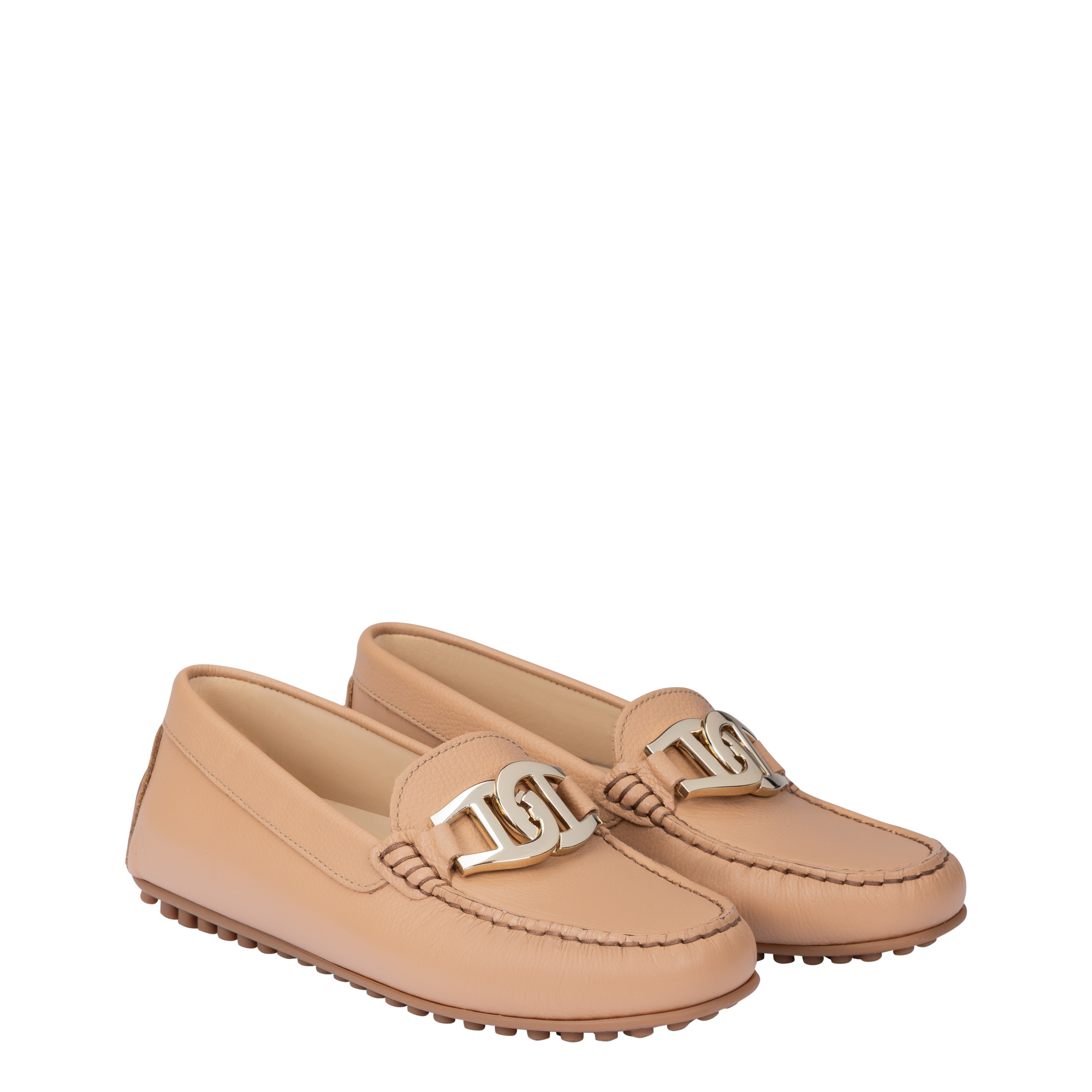 Aigner Antonella Car Shoe Alpaca Beige