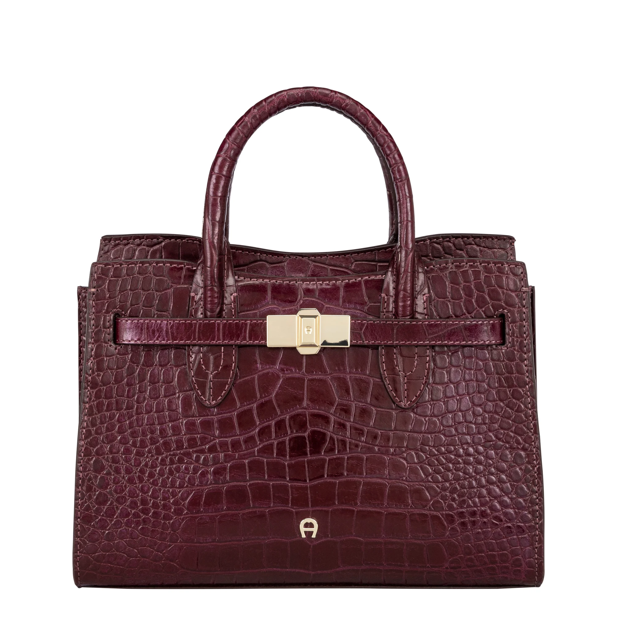 Aigner Farah Coccodrillo Handtasche M antic