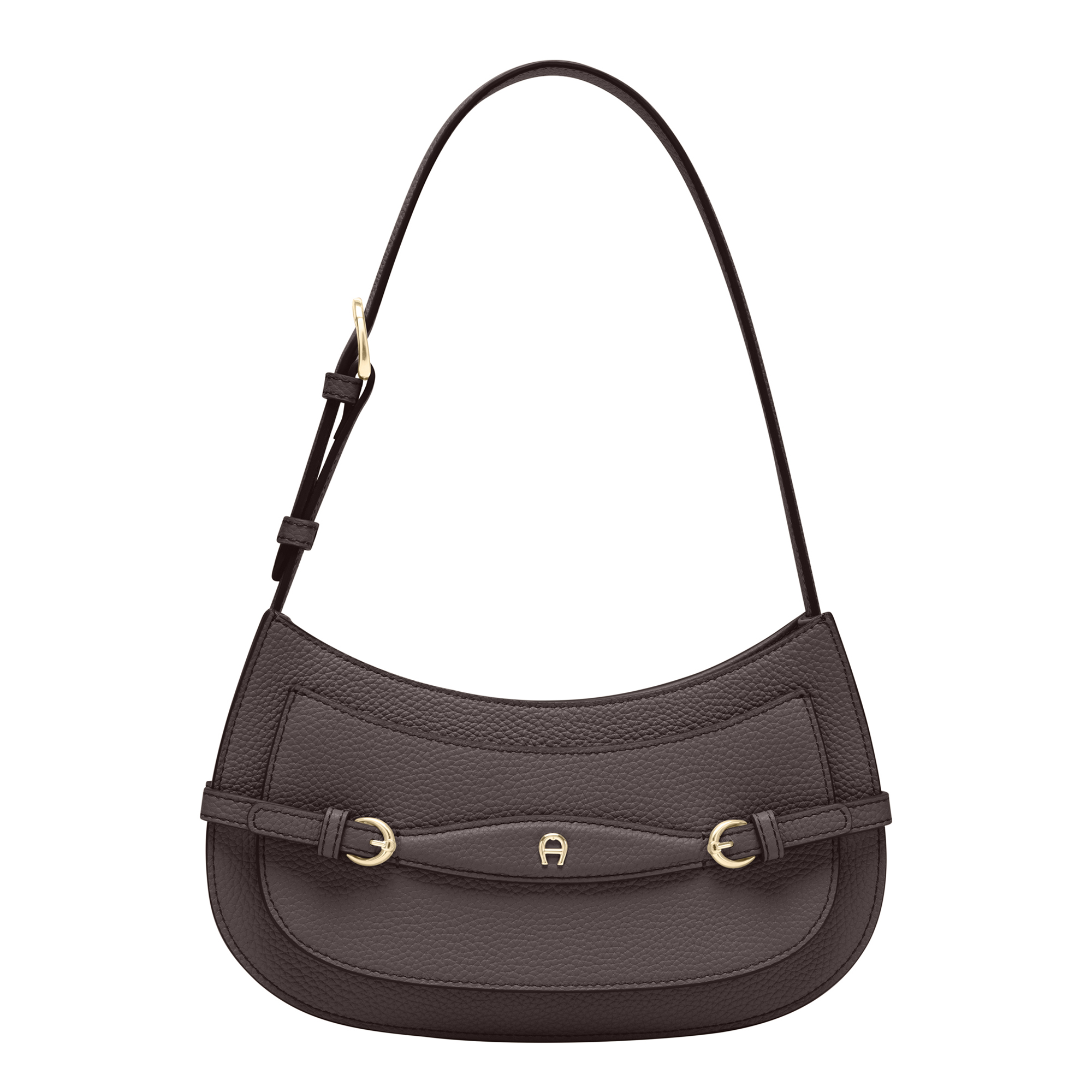 AIGNER　ホワイトレザー ミニトートバッグ AIGNER ホワイトレザー ミニトートバッグ