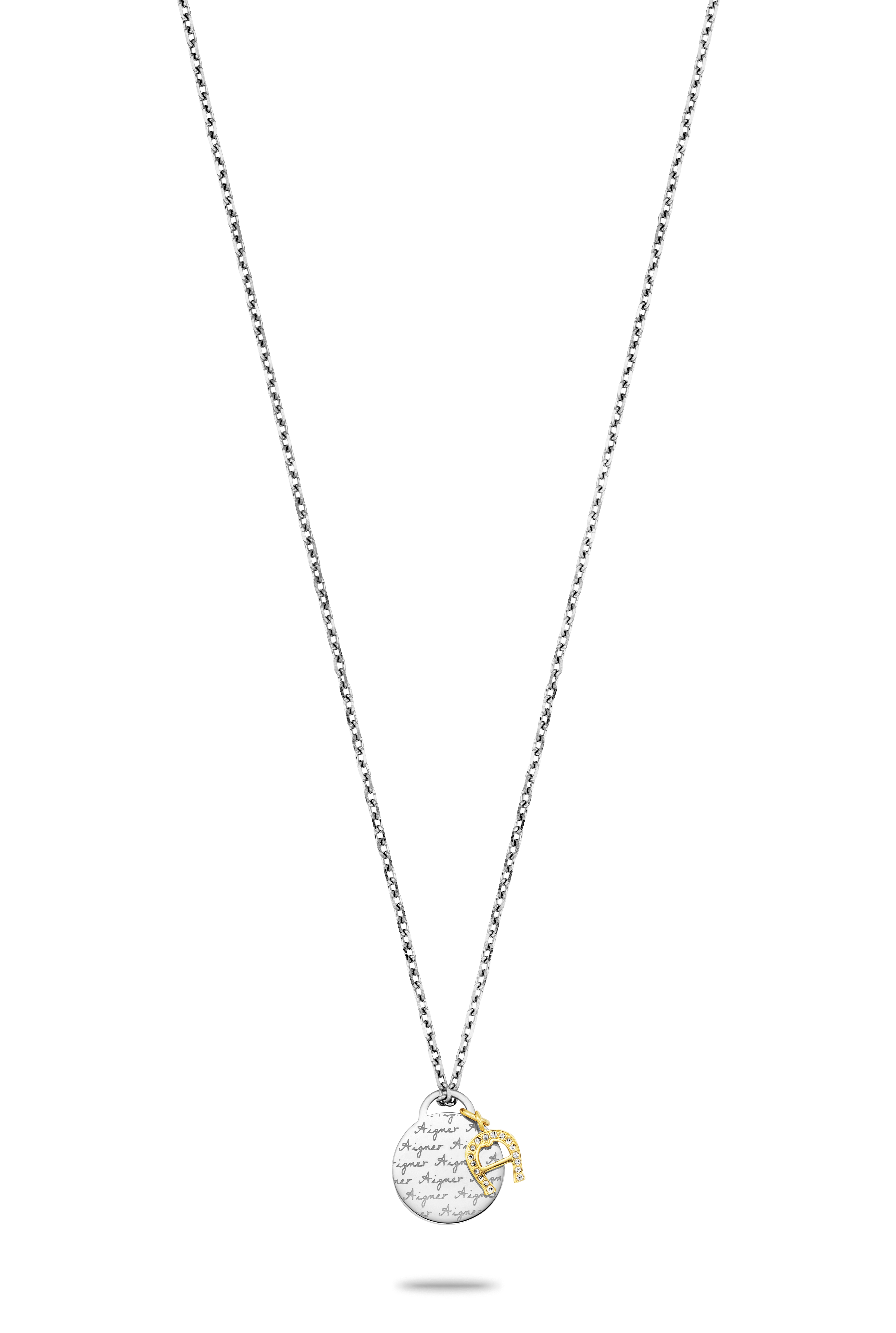 Aigner ELISA Kette Rhodium