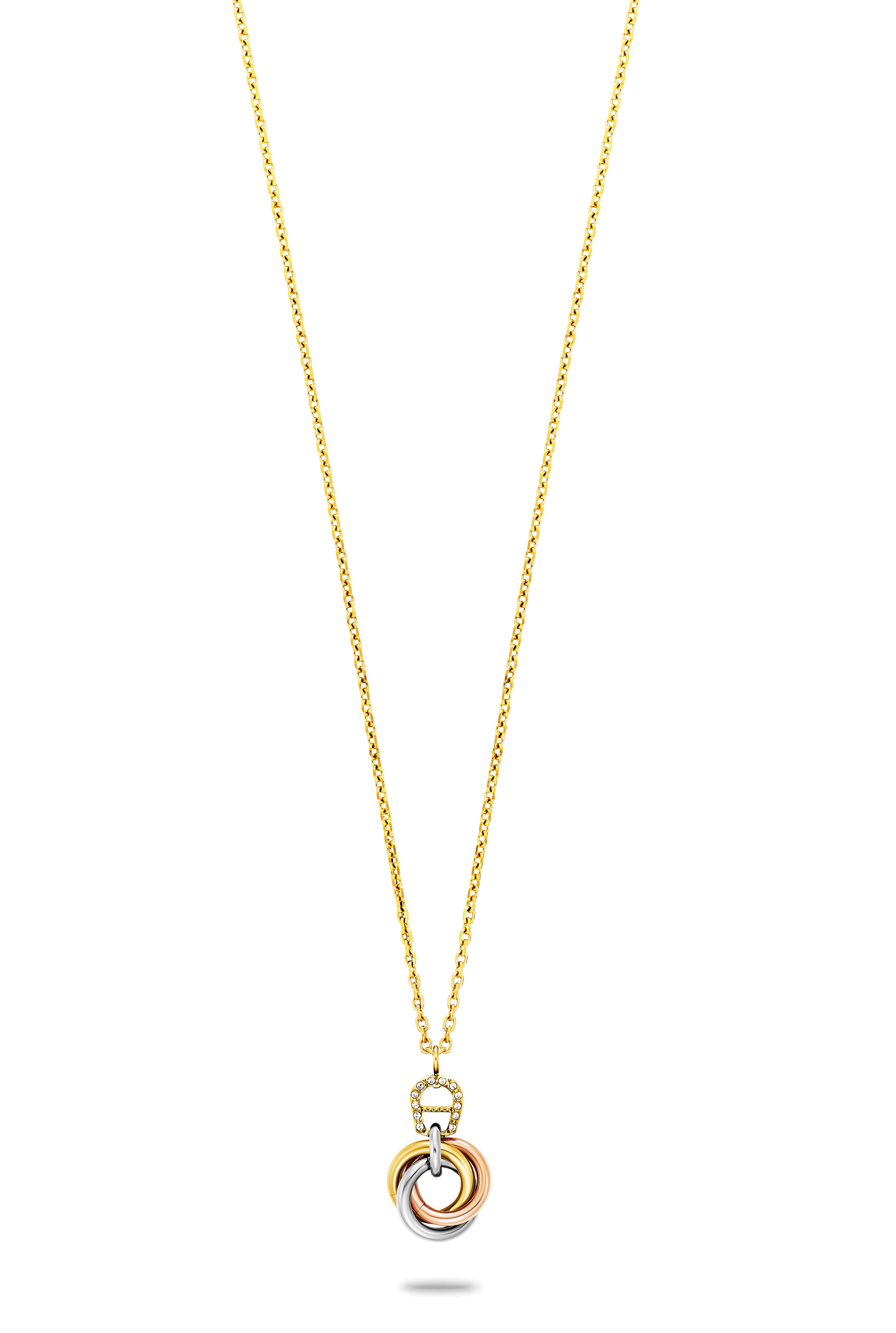 Aigner Belora Kette Gold Rhodium
