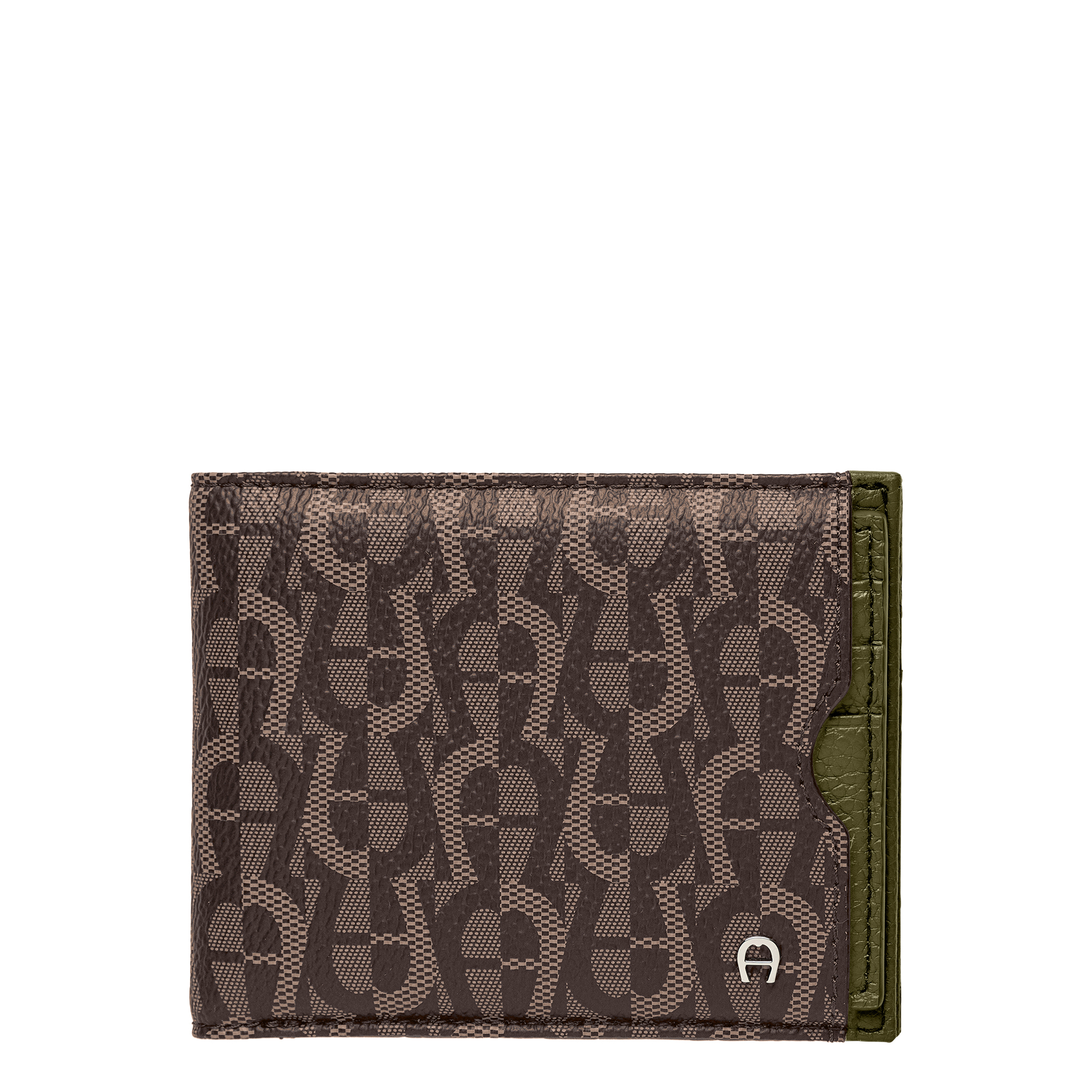 Aigner Icon Cover Geldbörse grün