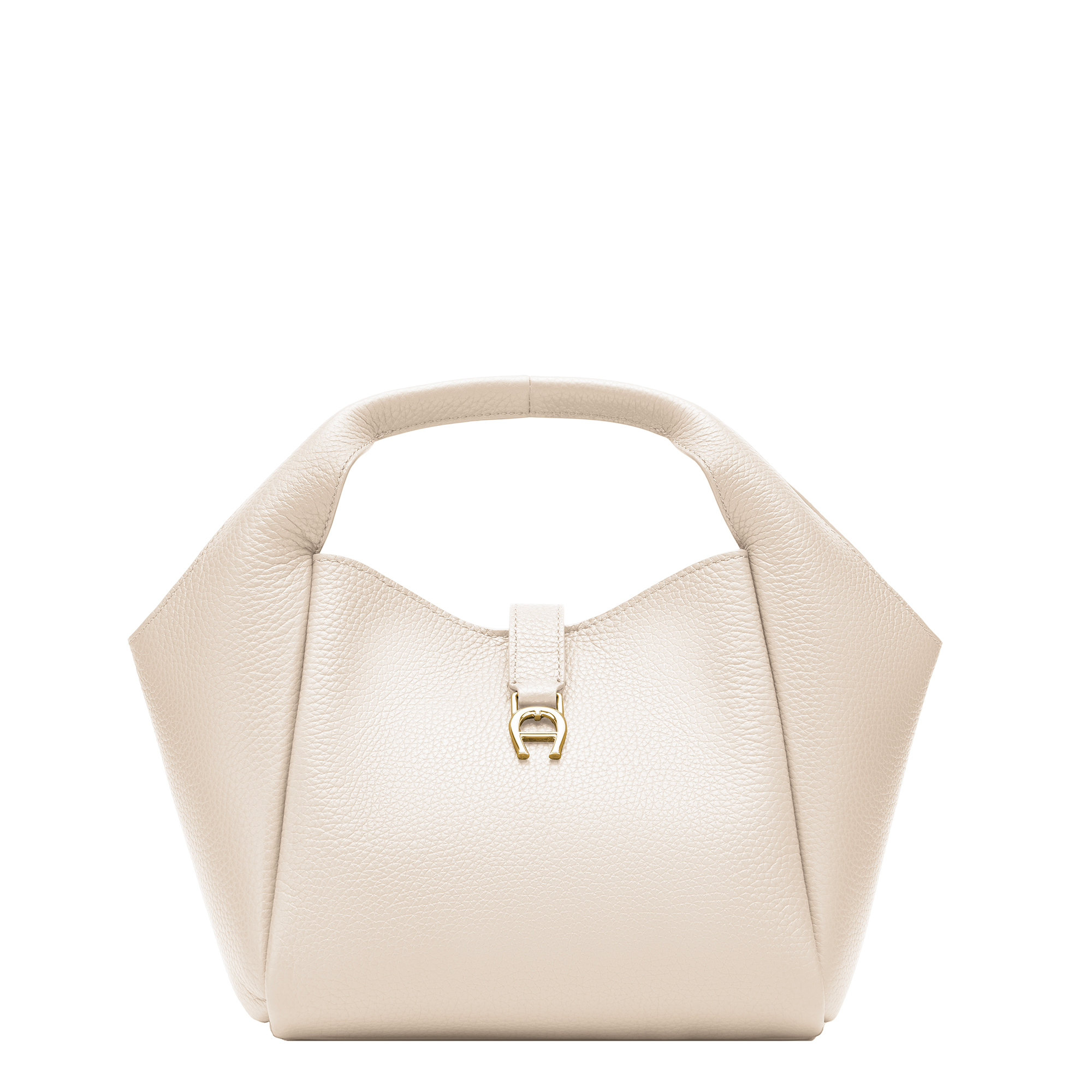 ZAIRA Hobo bag S macadamia white - Bags - Women - Aigner