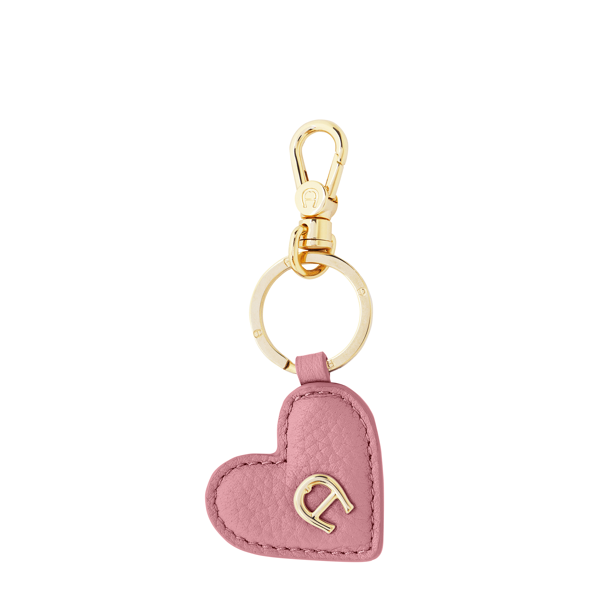 Aigner Schlüsselanhänger Herz rose