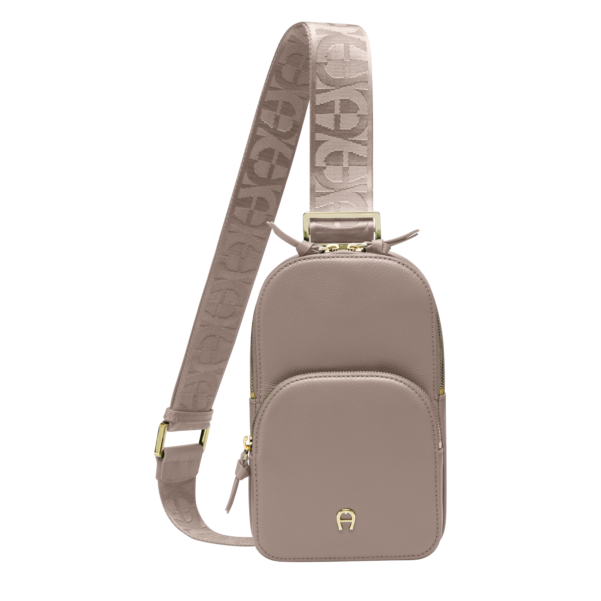 Aigner Zita Sling Umhängetasche grau