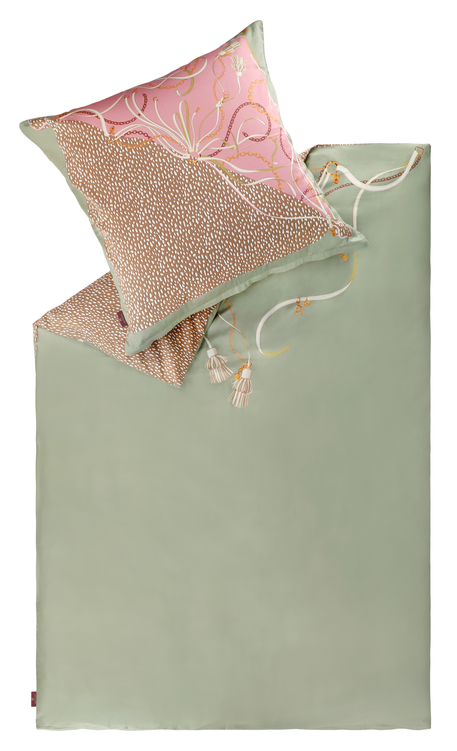 Aigner Debbie Bettwäsche 135 x 200 grün