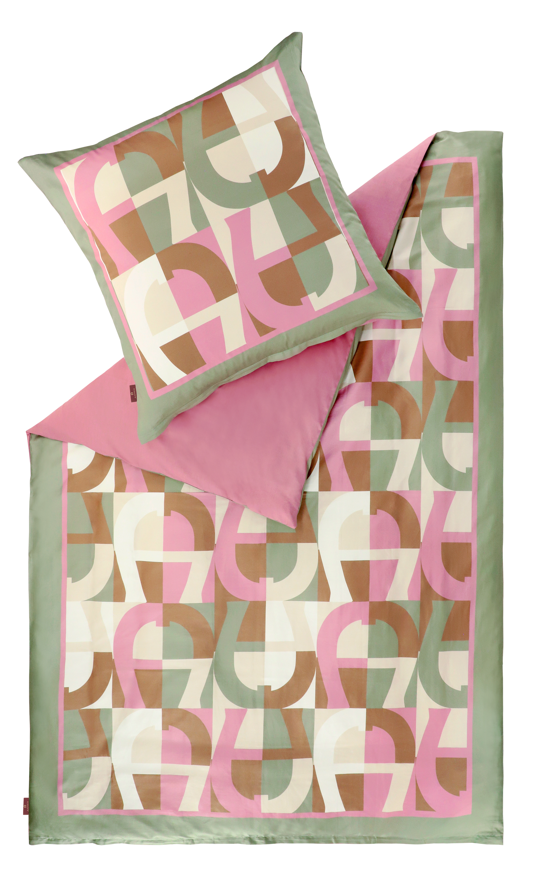 Aigner Dora Bettwäsche 135 x 200 grün