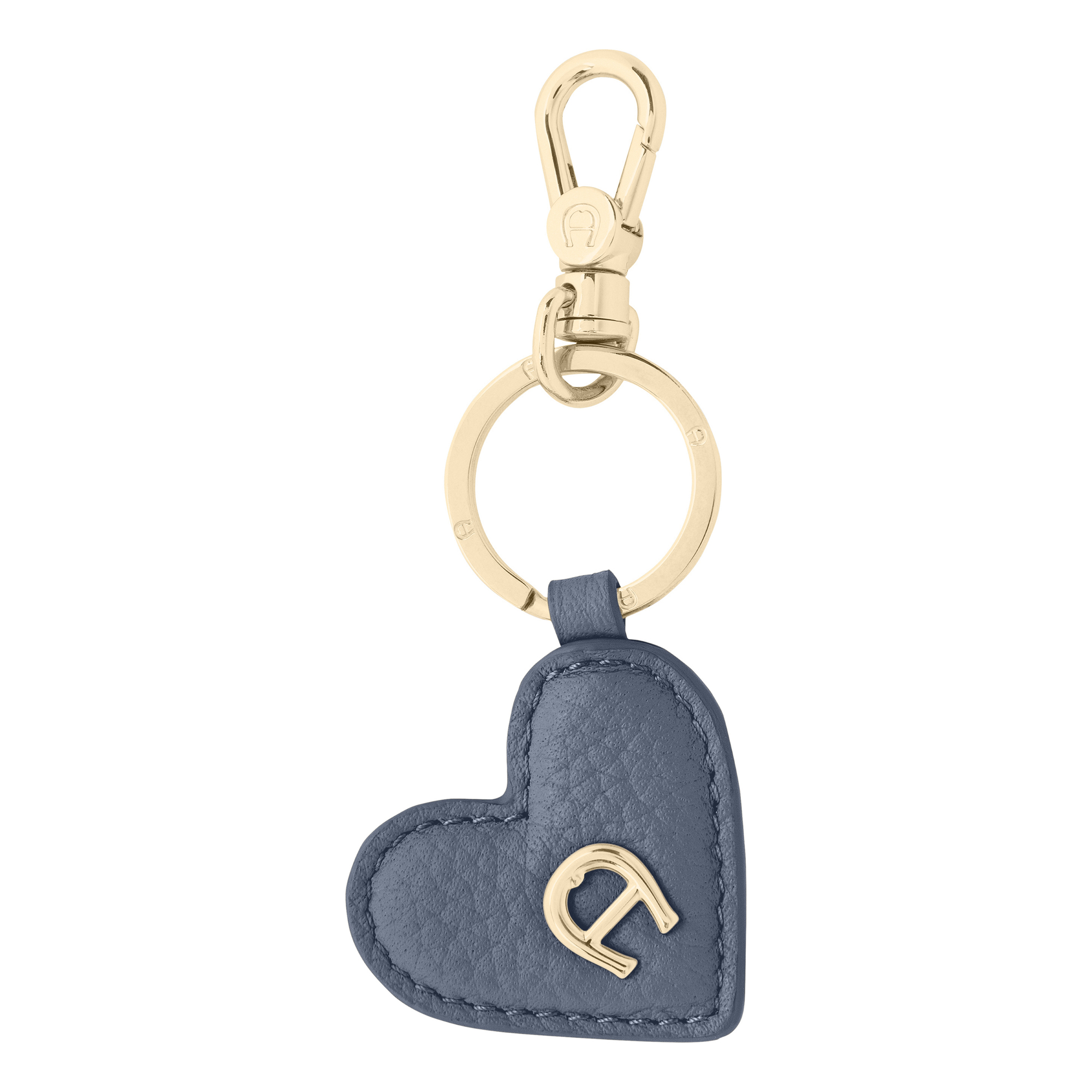 Aigner Schlüsselanhänger Herz blau