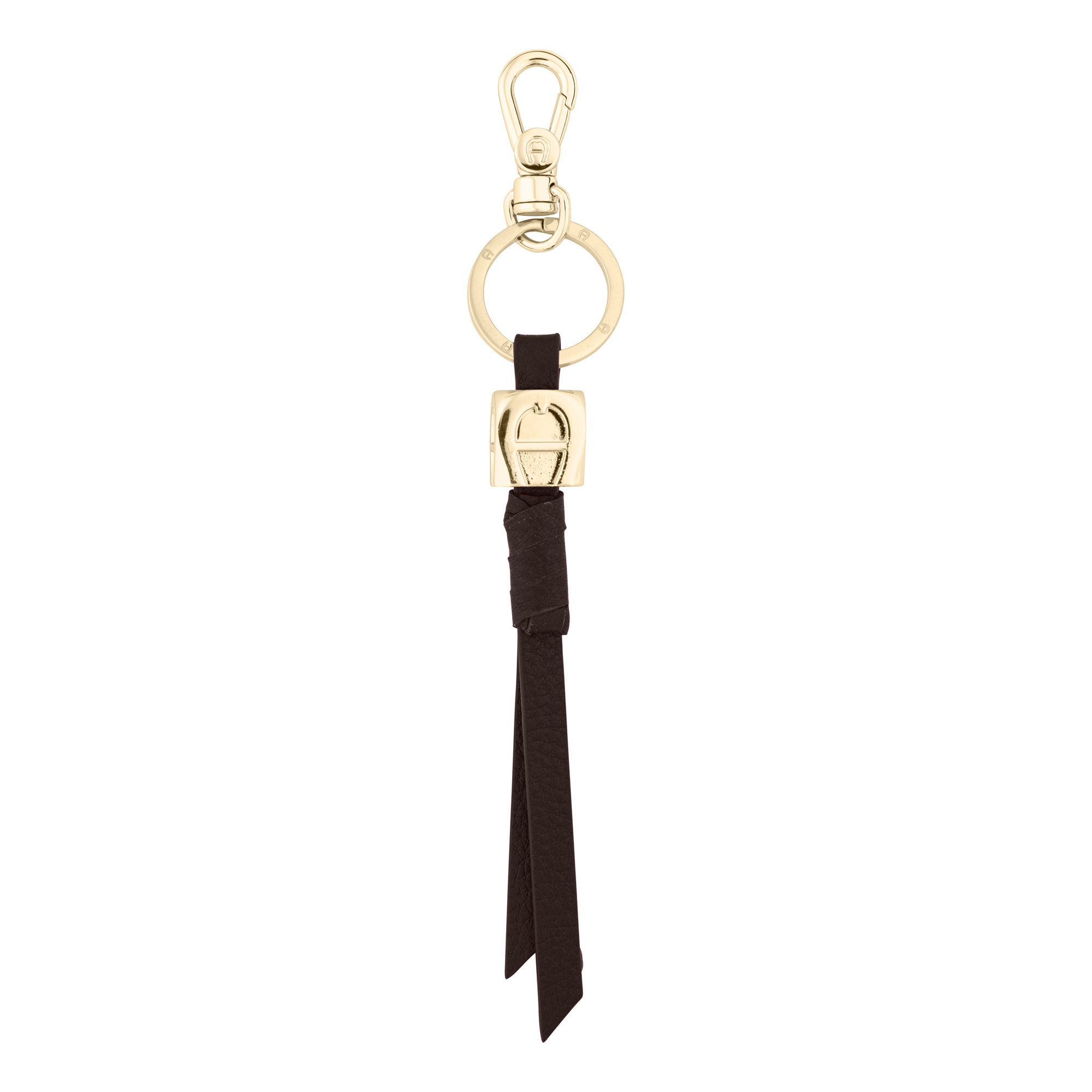 小物 A&G COLOR LEATHER KEY RING Keychains & Key Cases - Aigner